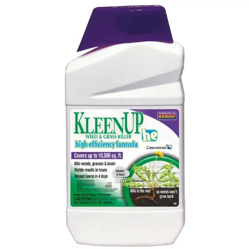 Bonide KleenUp Weed & Grass Killer – 32 oz Ready-to-Mix Concentrate