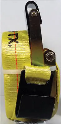 Boxer MM13 2″ x 27′ Ratchet Tie-Down Straps, 10,000 lb Capacity (3-Pack)
