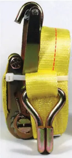 Boxer MM62 2-Inch x 27-Foot 10,000-Pound Capacity Ratchet Tie-Down Strap – Pack of 1