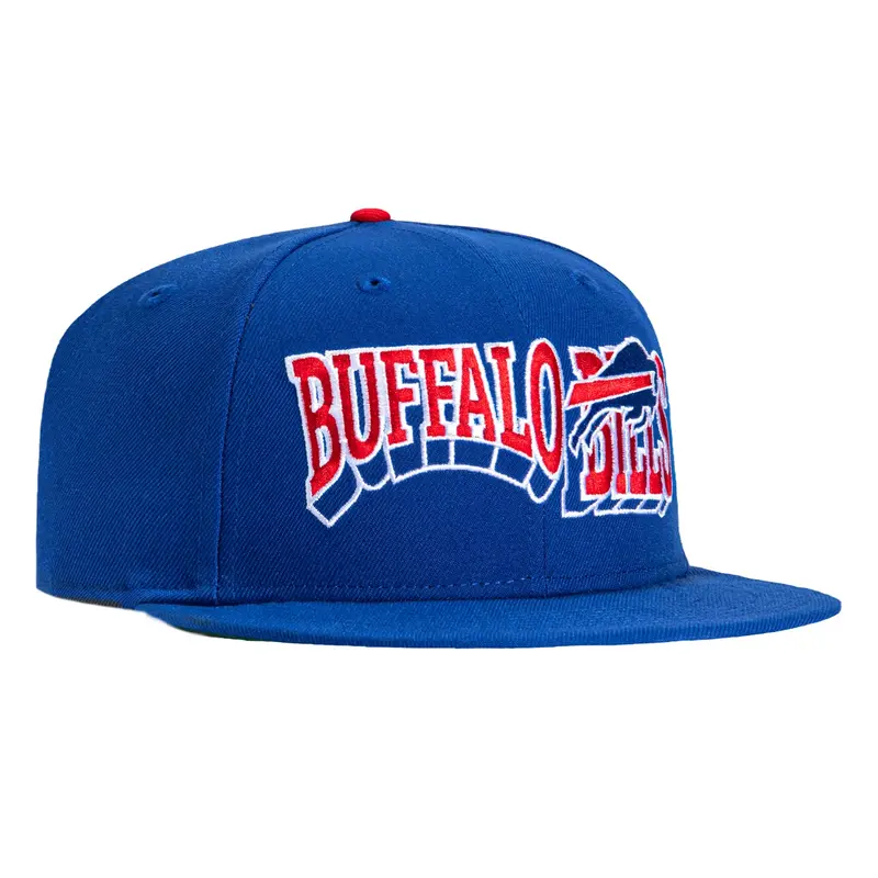 Buffalo Bills New Era 59Fifty Wave Cap in Royal Blue