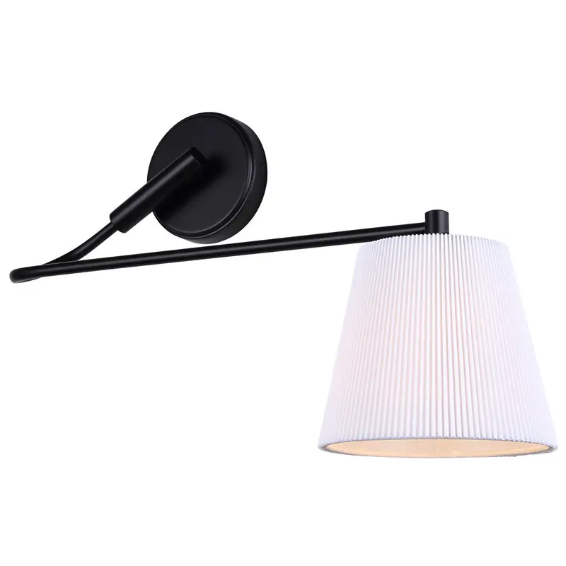 Canarm ASPEN Matte Black Minimalist Wall Light – IWF1201A01BK