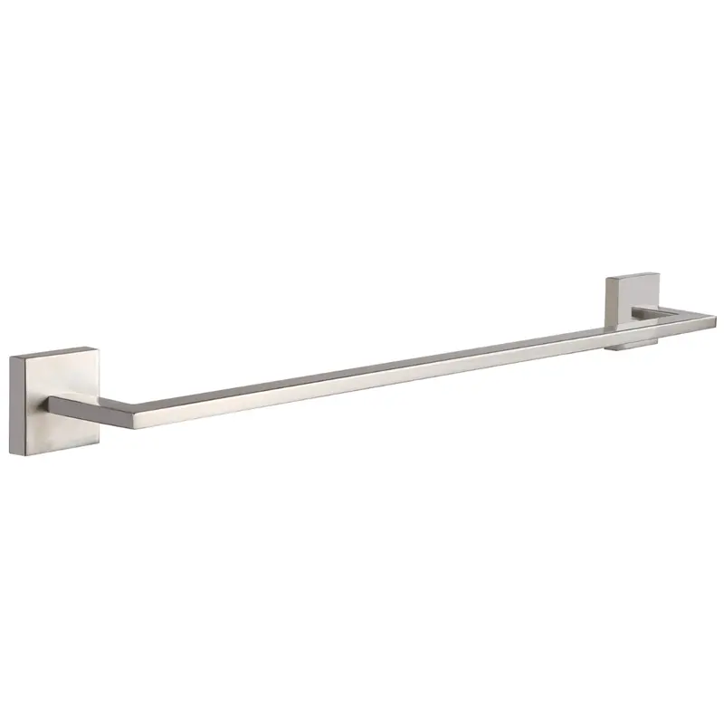 Canarm BISHOP Brushed Nickel Towel Bar – Stainless Steel Bathroom Accessory (BA101A24BN)