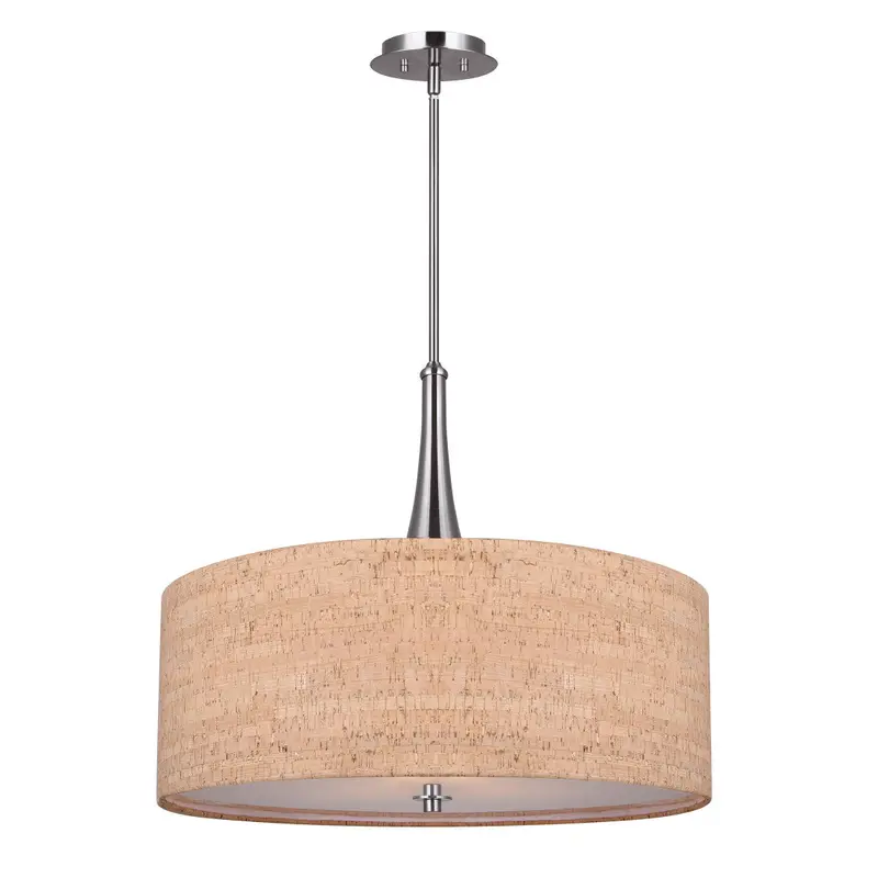 Canarm Eden 3-Light Brushed Nickel Chandelier – ICH2120B03BN22