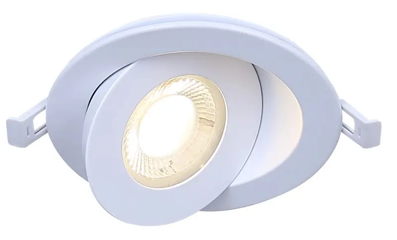 Canarm LED Recessed Downlight – 4-Inch, White Trim – GBD409WH