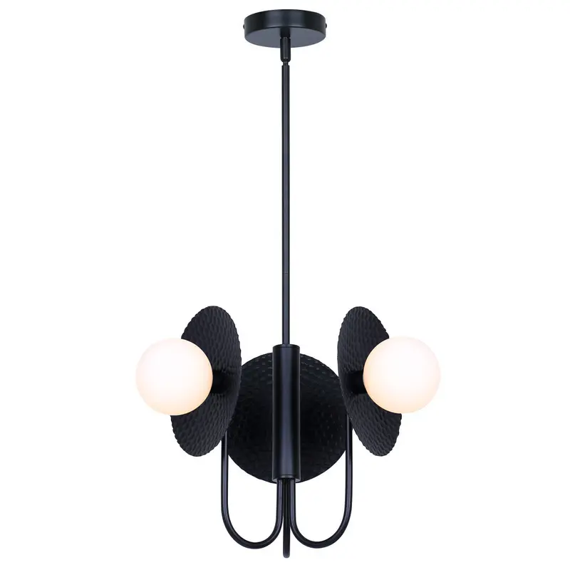 Canarm Mierka 3-Light Matte Black Chandelier – ICH1209A03BK9