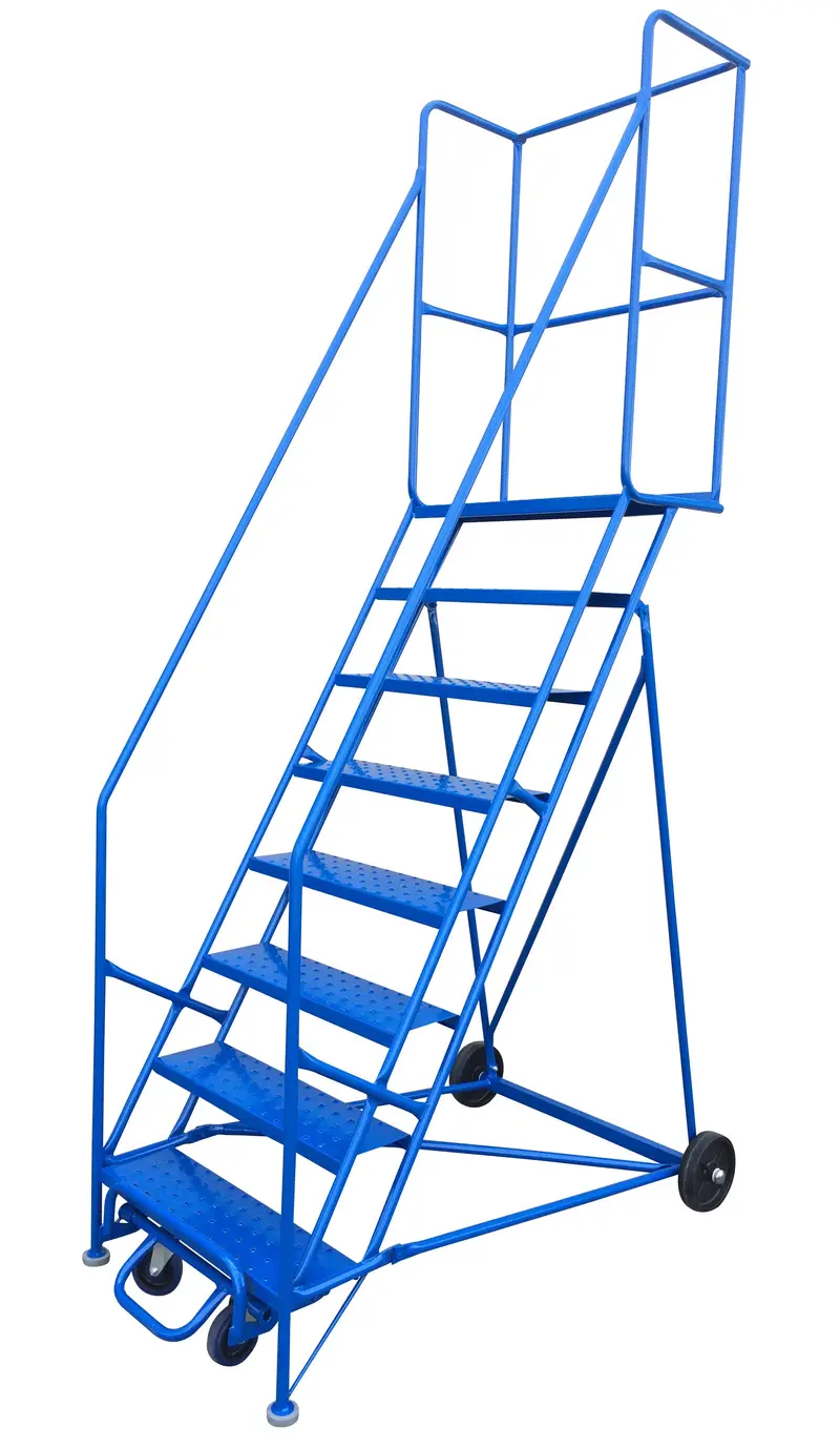 Canway 8-Step Mobile Ladder Stand
