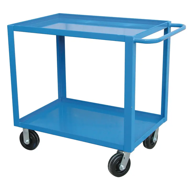 Canway Extra Heavy-Duty Two-Shelf Service Cart – 24″ × 36″ Platform, Model 24x36SCHD2-6PH