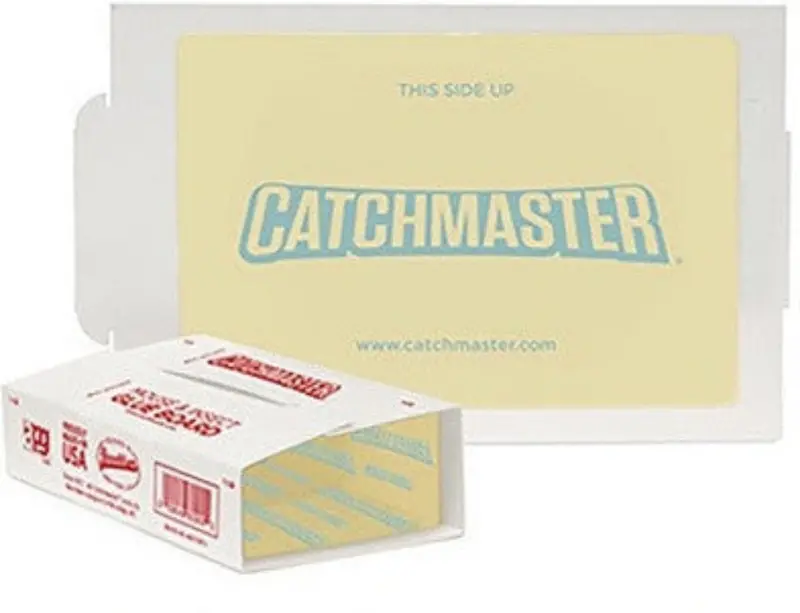 CatchMaster Pro Series Pre-Baited Glue Traps for Mice and Insects – 60-Pack