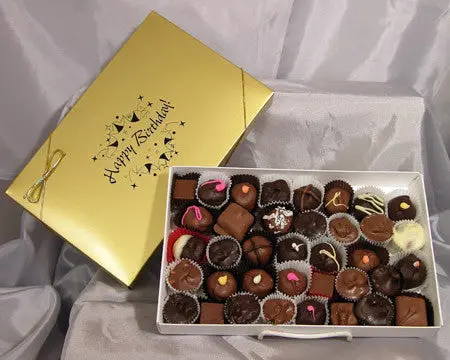 Celebratory Birthday Chocolate Box – 2 Pounds
