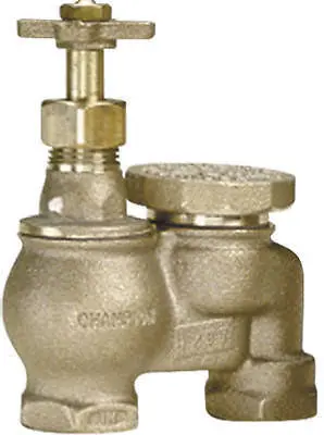 Champion 3/4″ Manual Brass Anti-Siphon Irrigation Valve (Each)