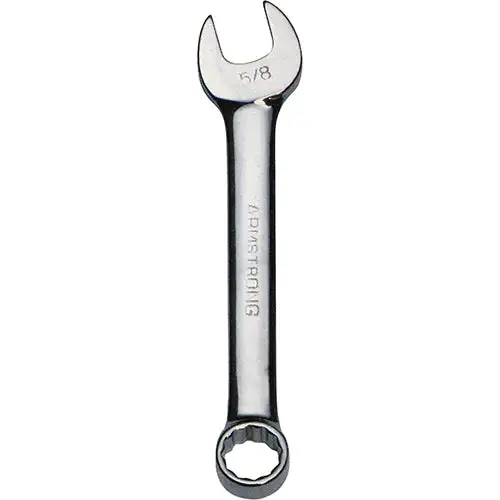 Chrome-Plated Combination Wrenches – Armstrong Tools, 12-Point Long Pattern, SAE Sizes