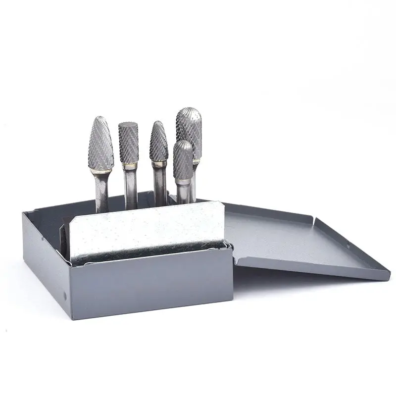 Clarkson-Osborn SC90810/SC90800 Double-Cut Carbide Burr Set (5 or 8 pcs)