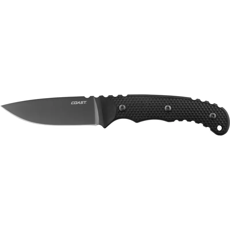 COAST F402 Fixed-Blade Knife – Durable Full-Tang Outdoor Blade, 30067