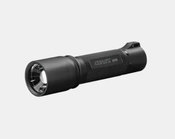 COAST HP7R Rechargeable Focus Flashlight – Long-Range Zoom & USB-C Charging (19221)
