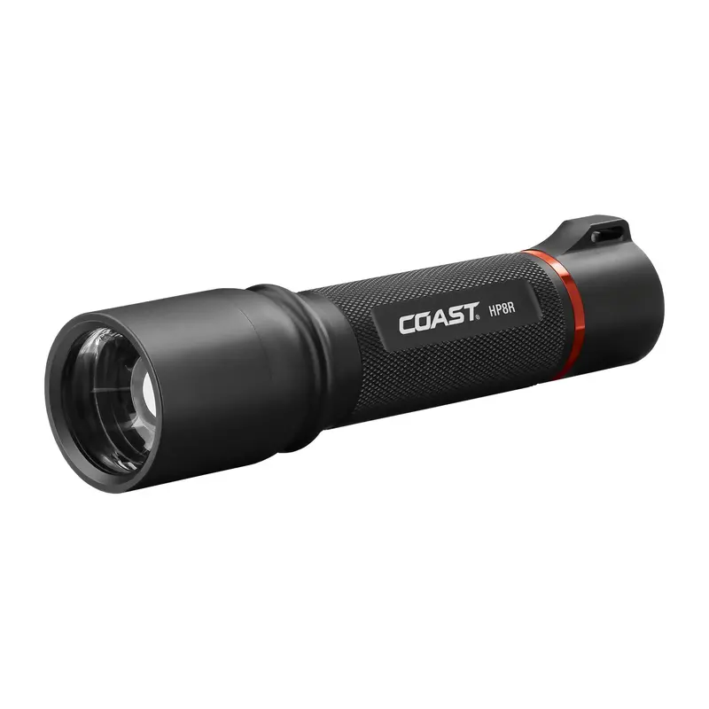 COAST HP8R High-Power Rechargeable Flashlight – Pure Beam Focus & Extended Runtime, 21442