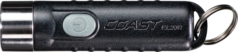 COAST KL20R Keychain LED Light – Ultra-Compact Rechargeable Key Ring Flashlight (Model 30896)