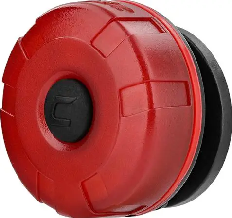 COAST SL1 Red Safety Light – Portable Clip-On or Adhesive-Mount Warning Light
