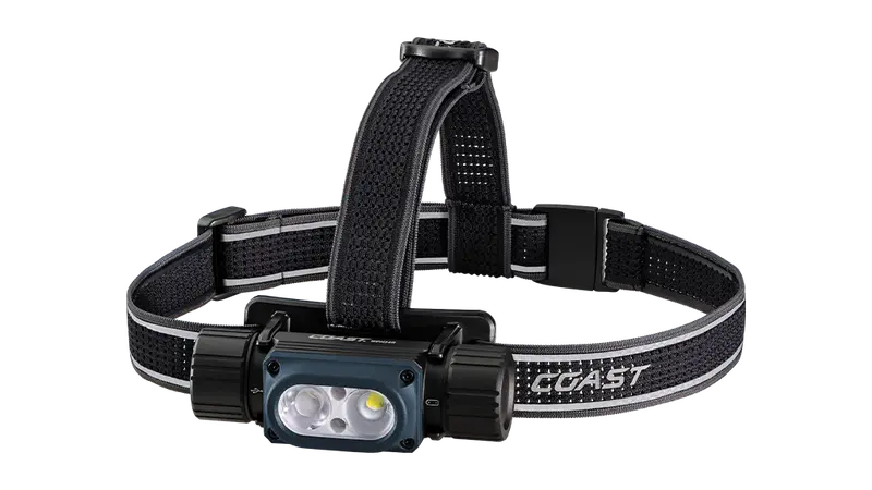 COAST WPH34R Waterproof & Dustproof Headlamp – 2000 Lumens, IP67 Rated, Rechargeable (30742)