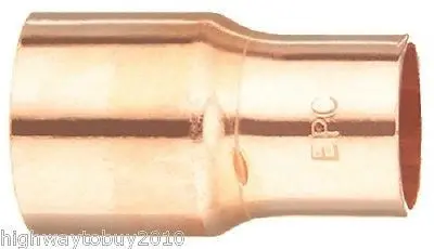 Copper Reducing Couplings — 3/4″ × 1/2″, 100-Unit Bundle