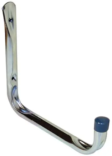 Crawford Giant Garage Ladder Hanger Hooks – 2-Pack Space-Saving Storage Set (Pack of 12)