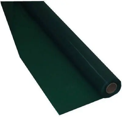 Creative Plastic Banquet Table Cover – Hunter Green, 40 in x 100 ft Roll