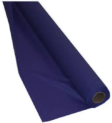 Creative Plastic Banquet Table Cover – Purple, 40 in x 100 ft Roll
