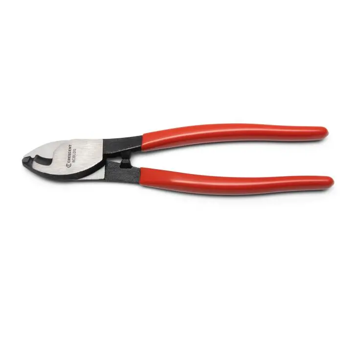Crescent 8″ Cable-Cutting Pliers with Dipped Handles – 8CBLDG