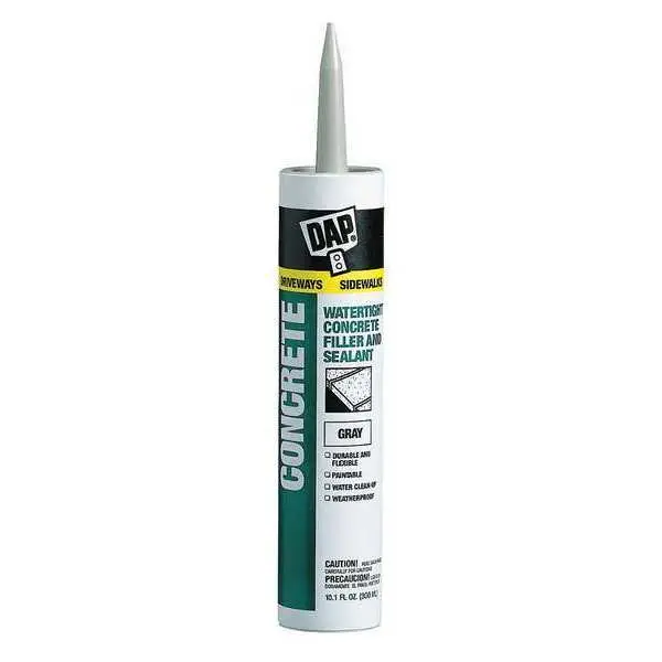 DAP Gray Concrete and Mortar Filler & Sealant – 10.1 oz Tube (Pack of 16)