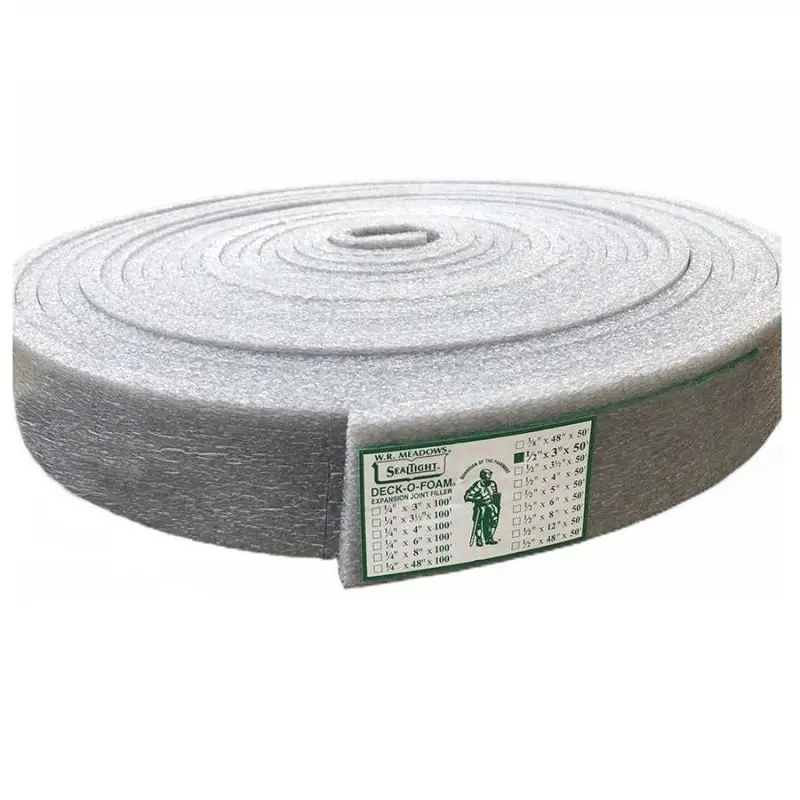 Deck-O-Foam Expansion Joint Material – Compressible Foam Strip