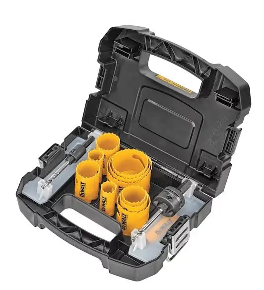 DEWALT D180005 14-Piece Bi-Metal Hole Saw Kit