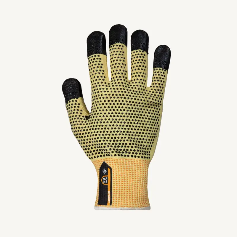 Dexterity Cut-Resistant Gloves – Double-Sided PVC Dots, Nitrile Fingertips, A4 Protection (SKFG2DFT)