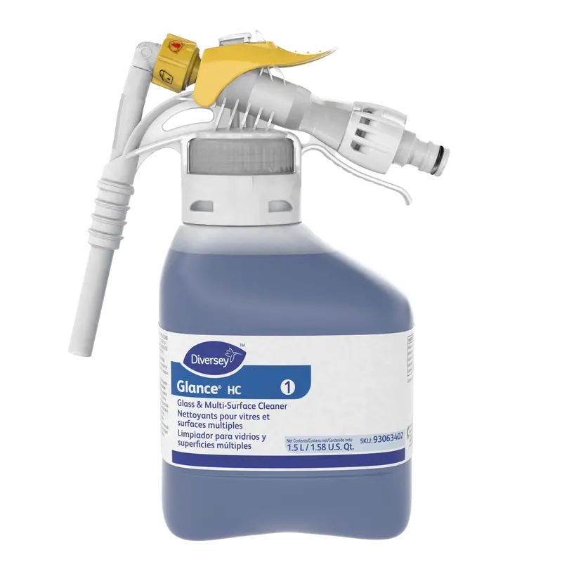 Diversey Glance HC Glass & Multi-Surface Cleaner – Streak-Free Formula (93063402)