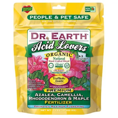 Dr. Earth Acid-Loving Plants Fertilizer – 1 lb Bag (Pack of 3)