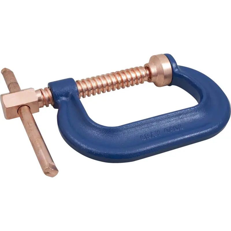 Drop-Forged Gray Tools C-Clamps in Assorted Sizes – Gray Finish