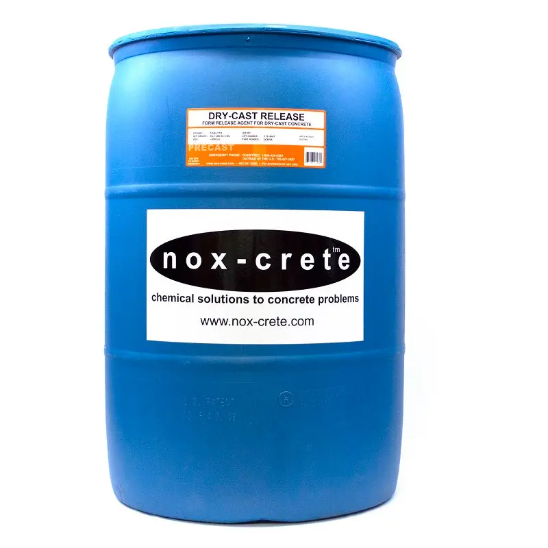 Dry-Cast Release Agent for Low-Moisture Concrete Applications