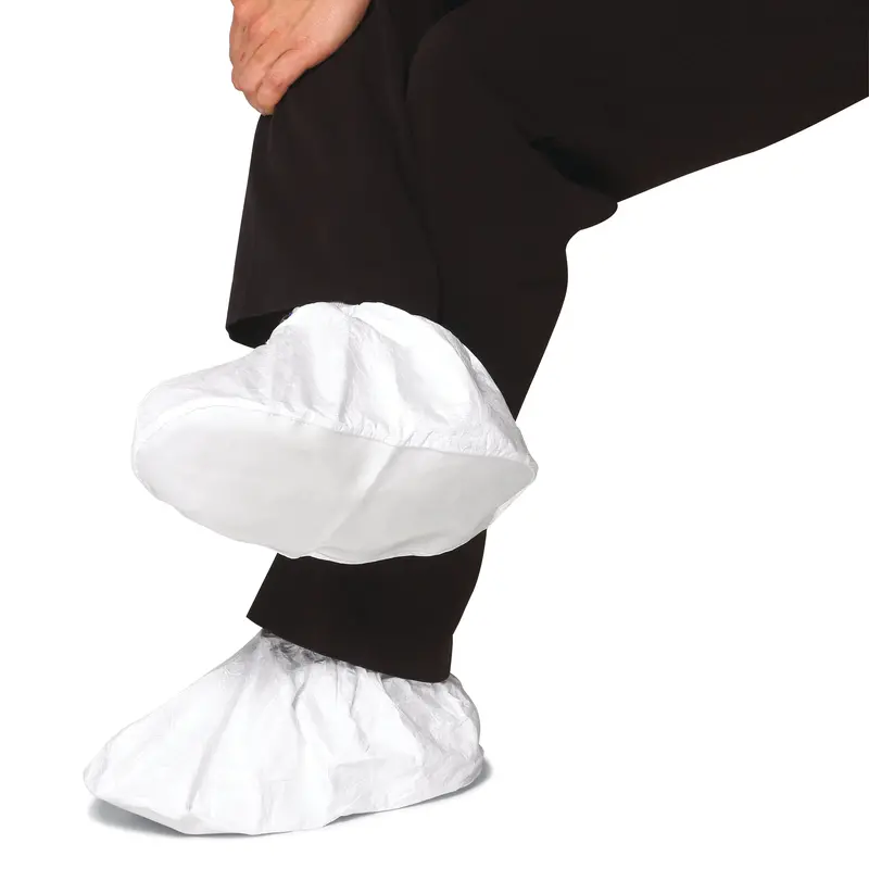 DuPont Tyvek IsoClean Disposable Shoe Covers – Sterile White, IC451S