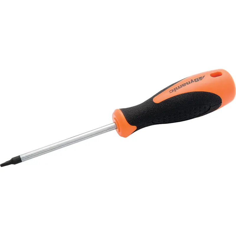 Dynamic Tools #1 Robertson Screwdriver – 4″ Shank, Comfort-Grip Handle (D062202)