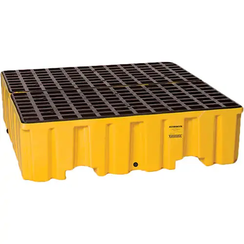 Eagle Mfg. Spill Containment Pallet – 132-Gallon Capacity, 51″ × 52.5″ × 13.75″, Model SGJ312