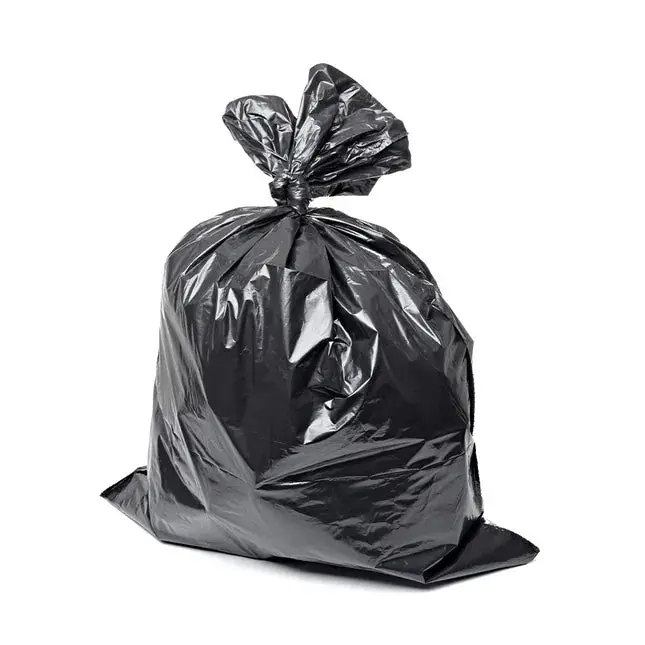 Eco II 26″ x 36″ XX-Strong Black Garbage Bags – Reinforced 10-Mil Alternative (Case of 100, 93346)