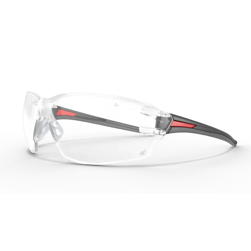 Edge Eyewear Nevosa Vapour Shield Safety Glasses – Black Frame, Anti-Fog Lens (XV411VS/XV413VS/XV416VS)