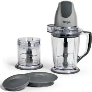 Euro-Pro QB900B Ninja Master Prep Blender and Food Processor Combo Unit
