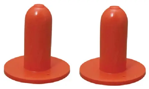 Fairchild Industries 976-2 Calf Replacement Nipples – 2-Pack Screw-Top, Pack of 18