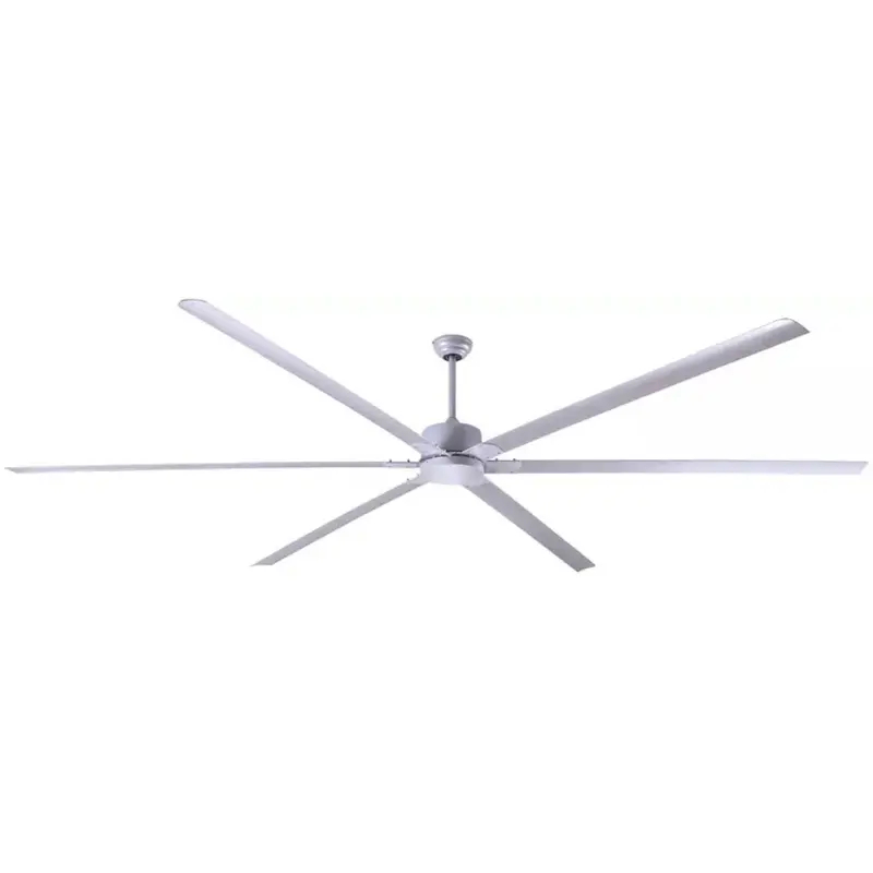 FANBOS 120-Inch Commercial Ceiling Fan — Grey or Matte Black (CP120PG/CP120BK)