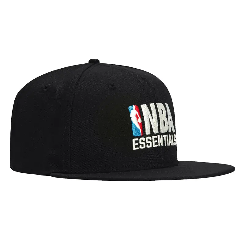 Fear of God x New Era NBA Essentials Snapback – 9Fifty Black Retro Crown Cap