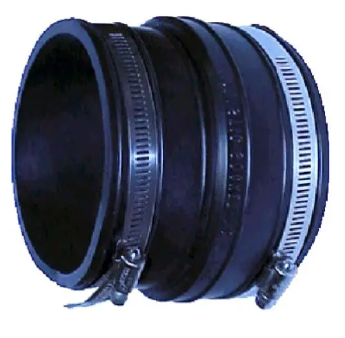 Fernco P1056-150/125 1.5″ x 1.25″ Flexible Reducing Connector – Pack of 10