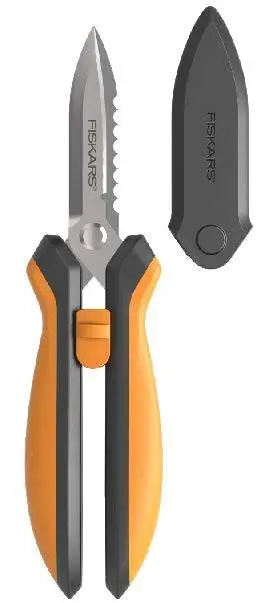 Fiskars Multipurpose Garden Snips – Ergonomic Design, Model 399220-5001