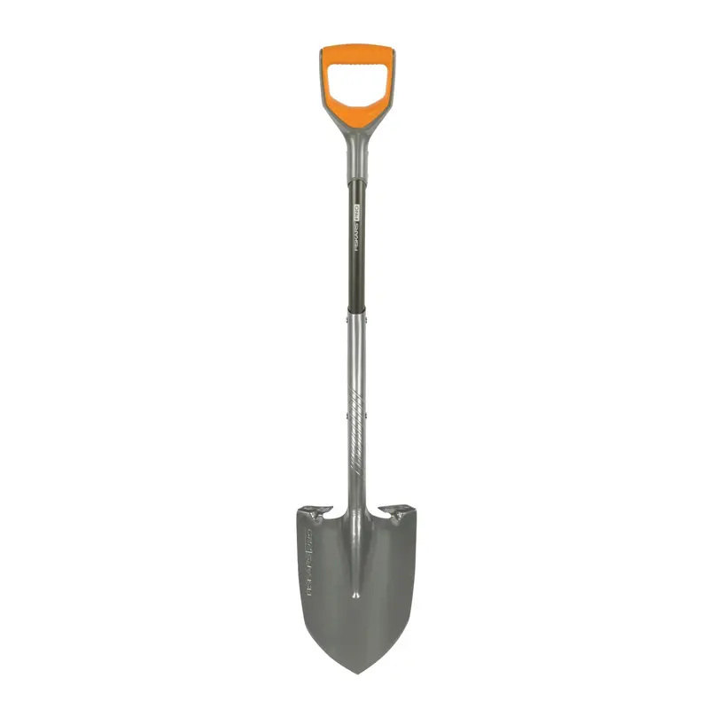 Fiskars Pro D-Handle Digging Shovel – Heavy-Duty Steel Blade, Model 397960-5001