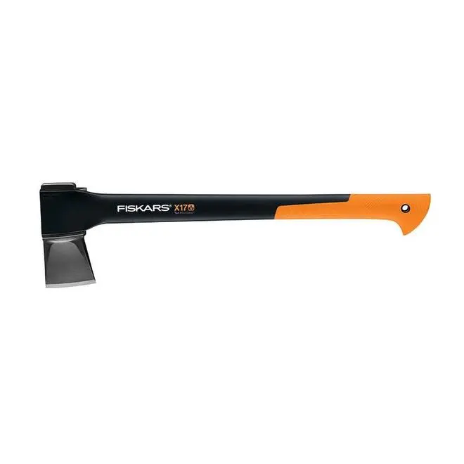 Fiskars X17 Splitting Axe – 23.5-Inch Fiberglass-Handle Tool for Efficient Wood Splitting – Model 378531-5002 / 1023062
