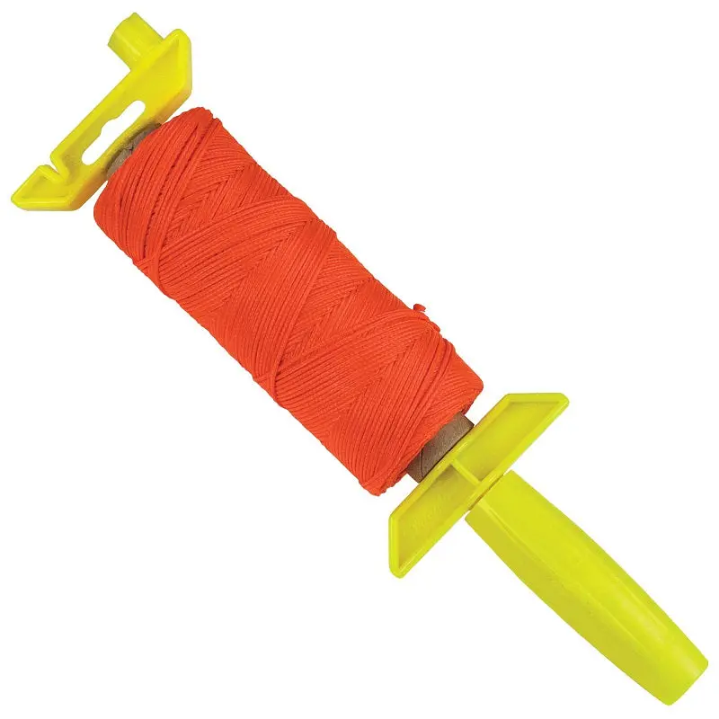 Fluorescent Orange Braided Nylon Mason’s Line – 500 ft. on EZ-Winder Spool (BC346W)