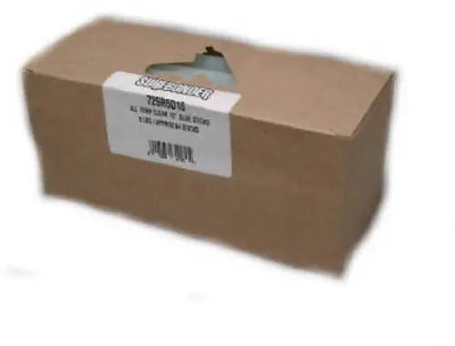 FPC 725R510 All-Temp Clear Hot Glue Sticks – 0.44″ × 10″, 94-Pack (Qty 8)